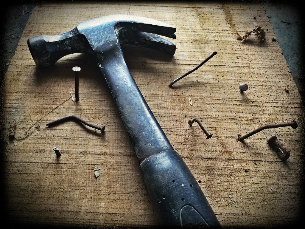 hammare och spik